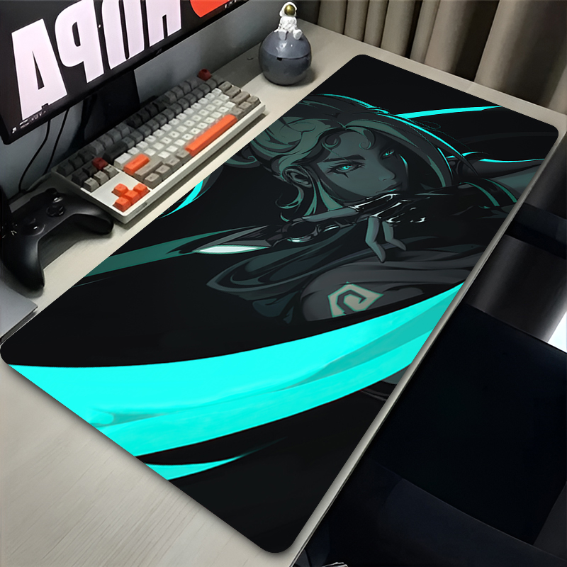 Gaming Keyboard Theme - Mouse Pad Hot Game Valorant Jett