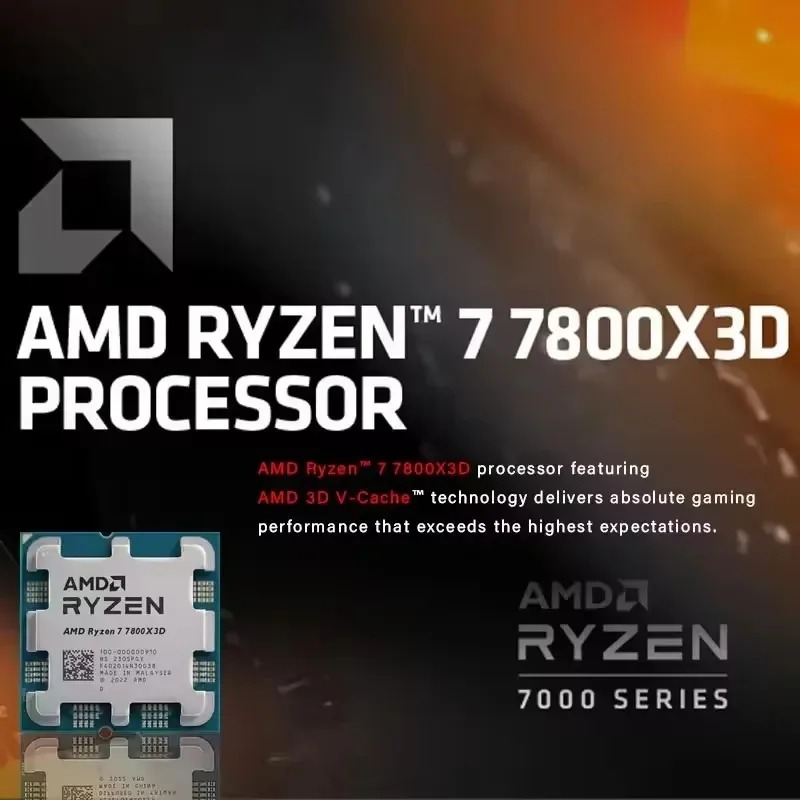 AMD R7 7800X3D CPU 8-Core 16-T - огляд і ціна Amd Cpu Ryzen 7