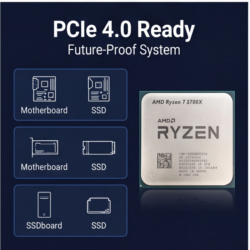 AMD Ryzen 7 5700X Processor Fo - огляд і ціна Amd Cpu Ryzen 7