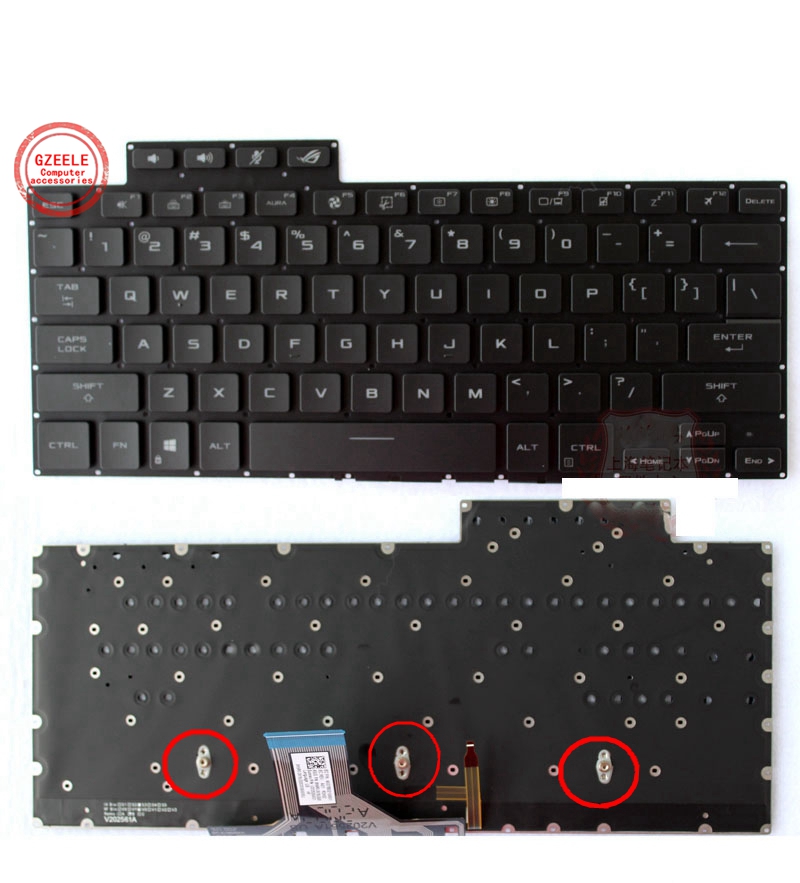 New US Backlit Keyboard for AS - огляд і ціна Gaming Keyboard Asus