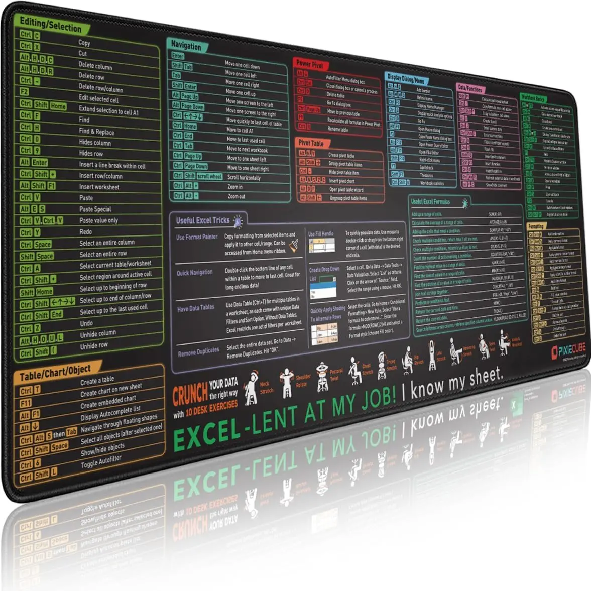 Office Excel Shortcut Large Mo - огляд і ціна Gaming Keyboard High Ground