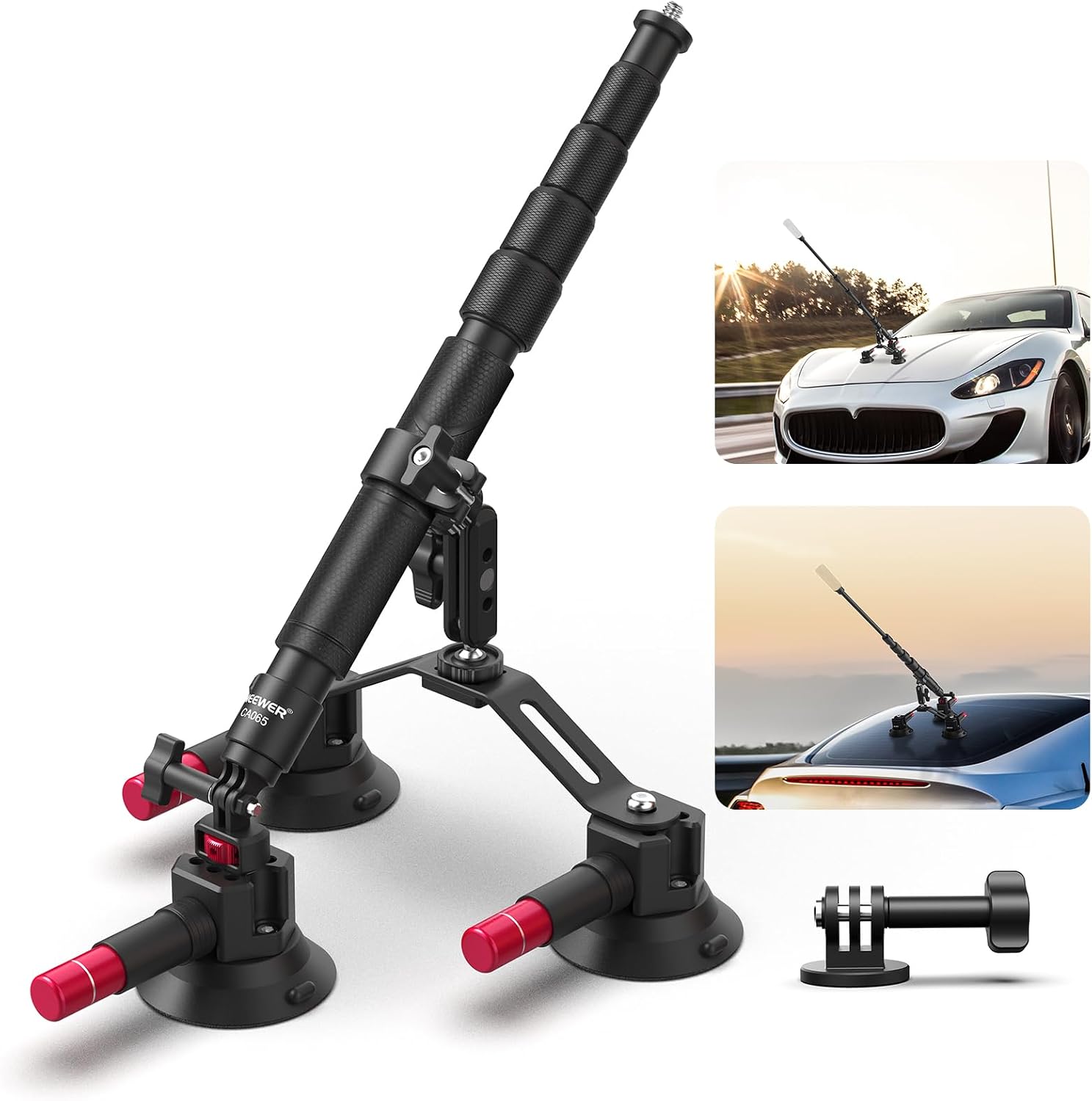 NEEWER Triple Suction Cup Car  - огляд і ціна Stabilizer Screw In