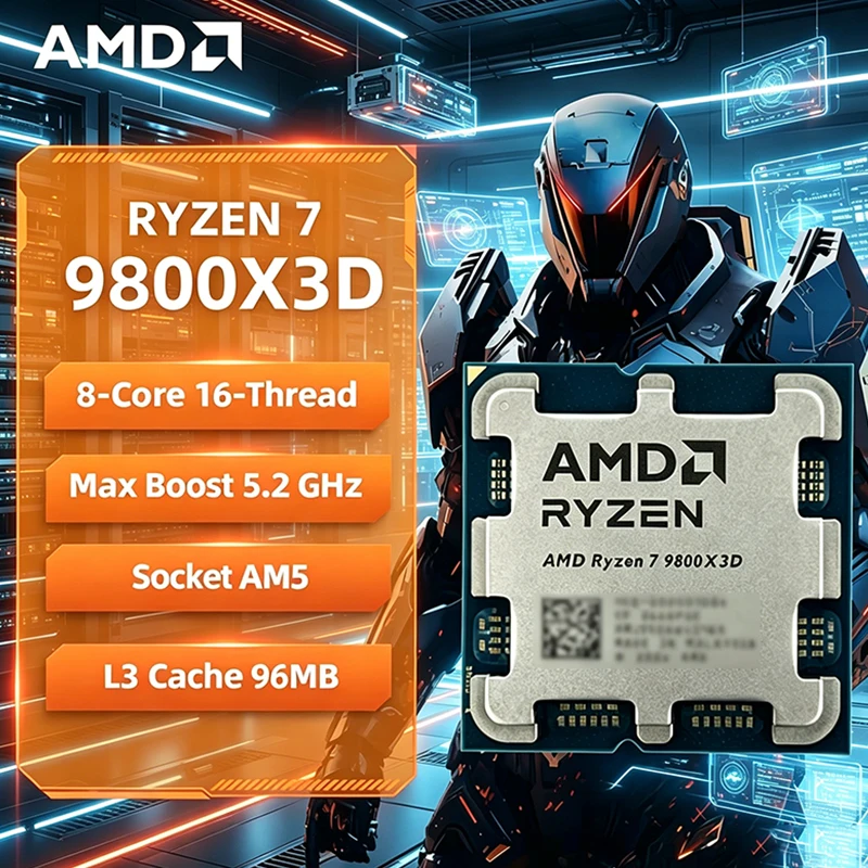 AMD Ryzen 7 9800X3D Game CPU U - огляд і ціна Amd Cpu Ryzen 7
