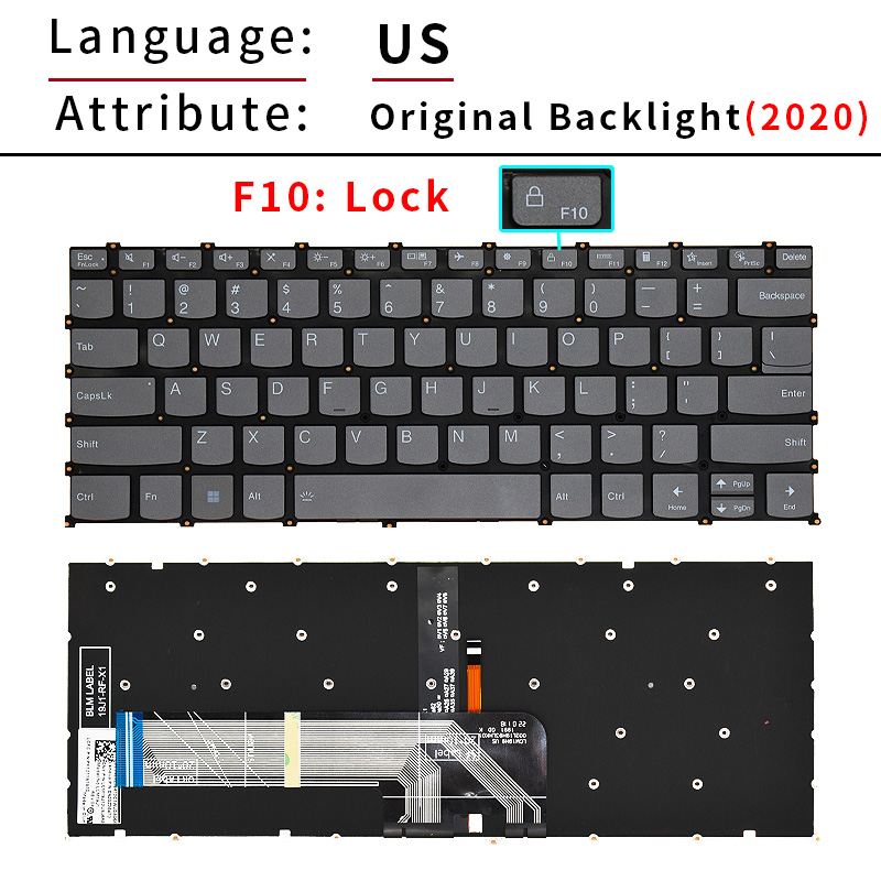 UK Spanish PT-BR Brazil Backli - огляд і ціна Gaming Keyboard Backlit