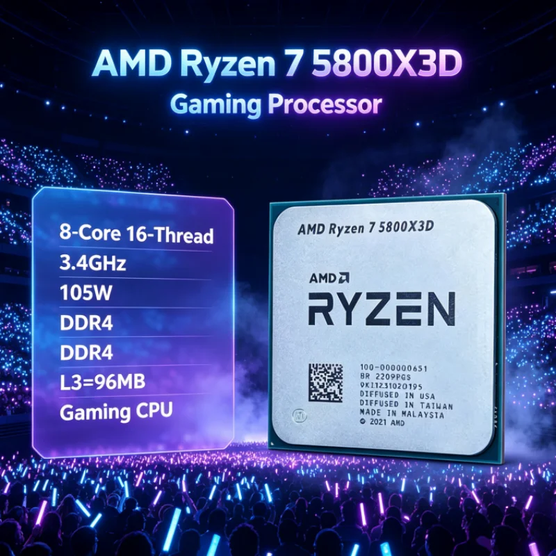 AMD R7 5800X3D 96 MB Gaming Pr - огляд і ціна Amd Cpu Ryzen 7