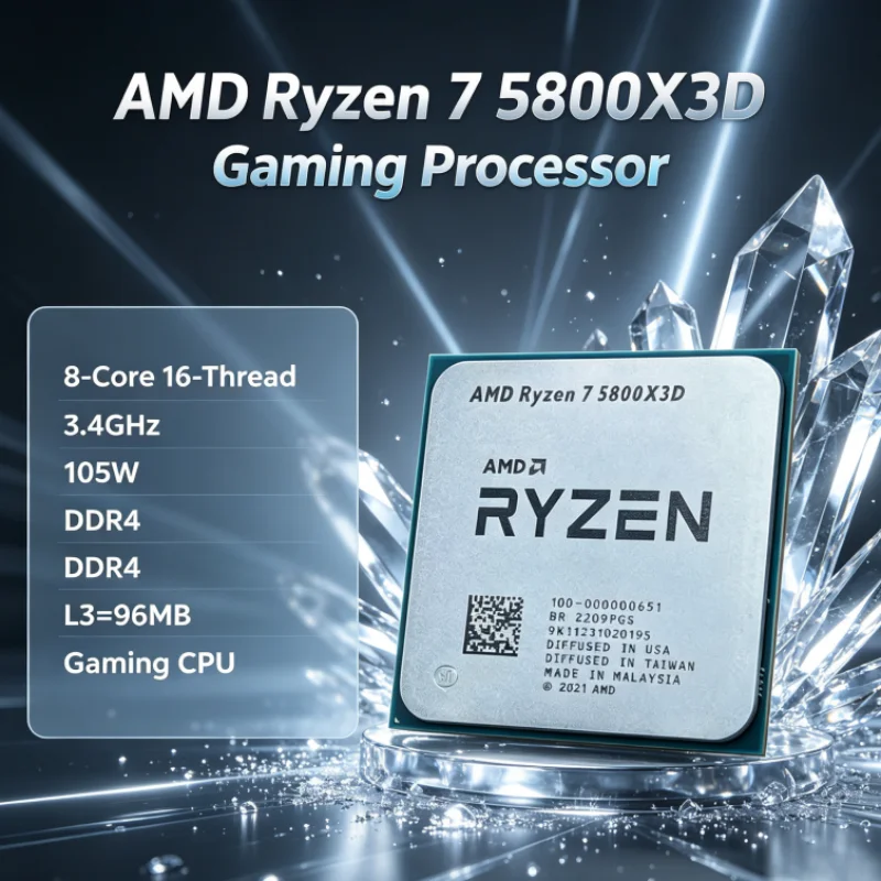 AMD R7 5800X3D 96 MB Gaming Pr - огляд і ціна Amd Cpu Ryzen 7