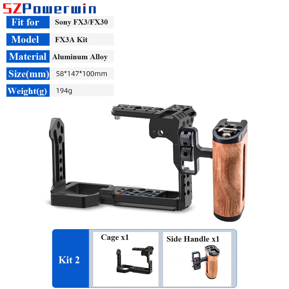 Powerwin For Sony FX3 FX30 Cam - огляд і ціна Stabilizer Screw In