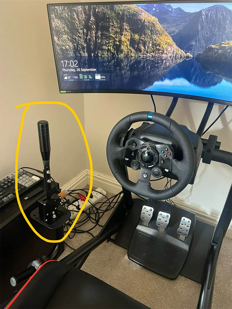 Handbrake For Logitech G29/G27 - огляд і ціна Gaming Keyboard Hall Effect