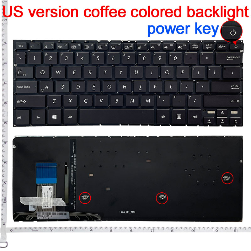 New US laptop Black keyboard f - огляд і ціна Gaming Keyboard Backlit