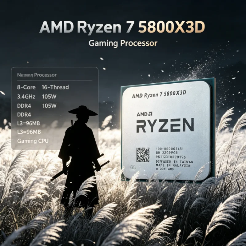 AMD R7 5800X3D 96 MB 7nm Ryzen - огляд і ціна Amd Cpu Ryzen 7